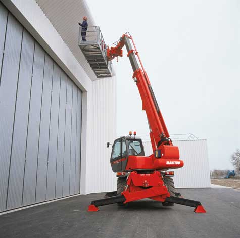 Telehandler in Hi-Reach fleet